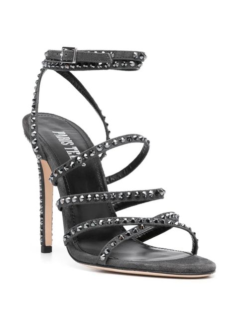 Paris Texas Holly Maeva 115mm sandals - Grey