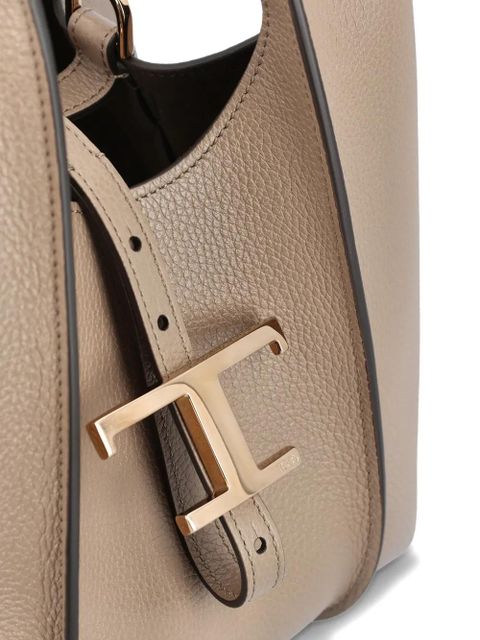 Tod's mini T-buckle tote bag - Neutrals