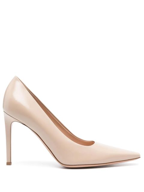 Gianvito Rossi 95mm Lindsay pumps - Neutrals - zdjęcie produktu nr 1