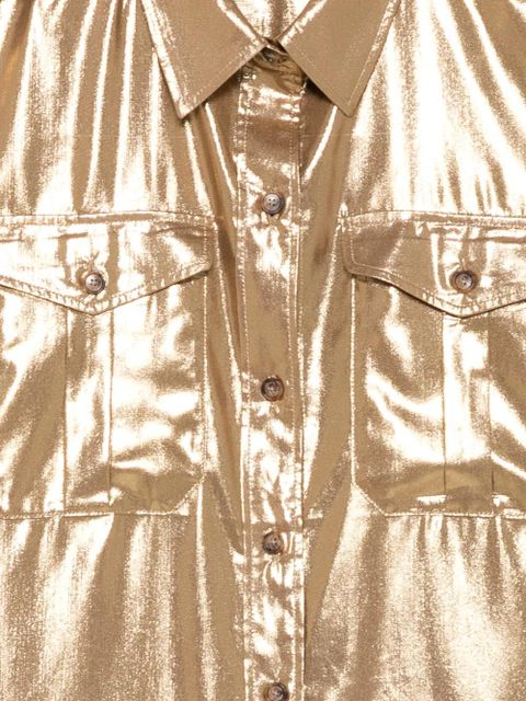 Lauren Ralph Lauren buttoned pocket shirt - Gold - zdjęcie produktu nr 2