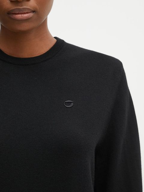 Coperni sweter wełniany Classic damski kolor czarny lekki COPML161Y3018MEN