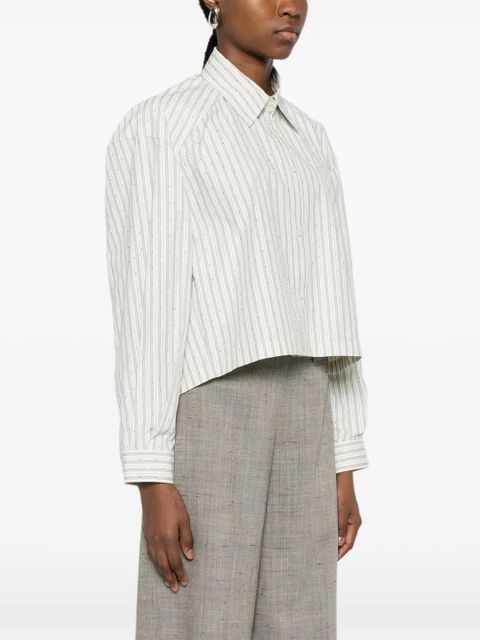 SANDRO long-sleeve shirt - White - zdjęcie produktu nr 2