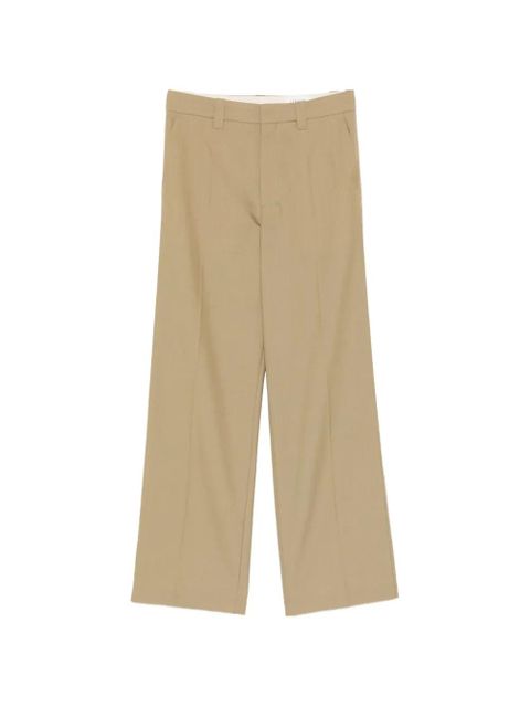 LEMAIRE straight tailored trousers - Green - zdjęcie produktu nr 1