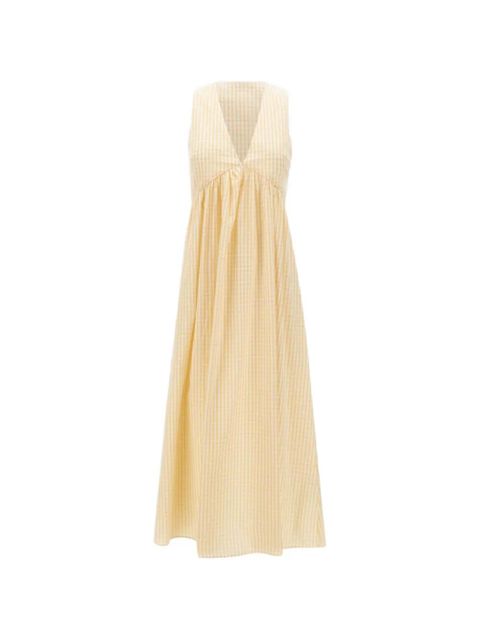 Faithfull the Brand Lune midi dress - Yellow - zdjęcie produktu nr 1
