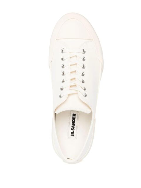 Jil Sander lace-up low-top sneakers - Neutrals