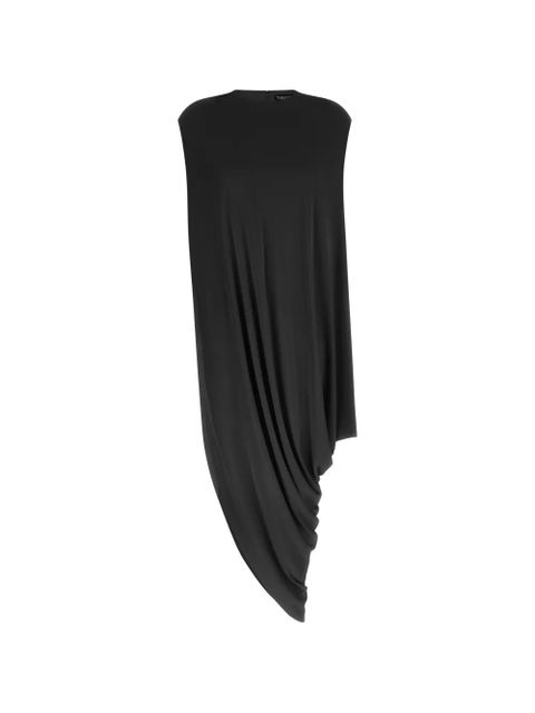 TOM FORD Impossible asymmetric draped top - Black - zdjęcie produktu nr 1