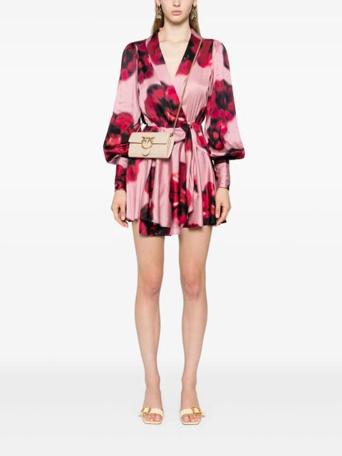 PINKO Love One clutch bag - Neutrals