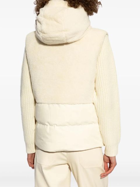 Moncler Floy down gilet - White