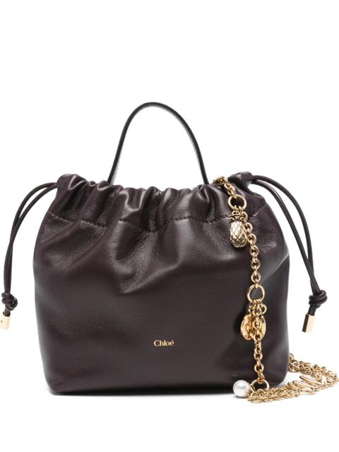 Chloé Icons chain-strap clutch mini bag - Purple - zdjęcie produktu nr 1