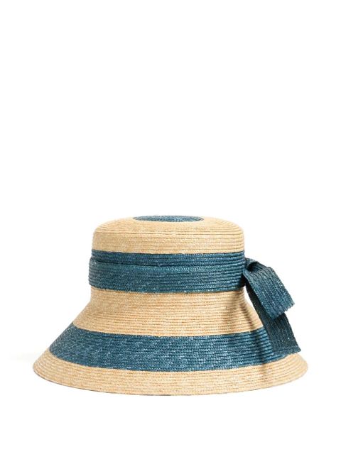 Valentino Garavani straw bow signature bucket hat - Neutrals - zdjęcie produktu nr 2