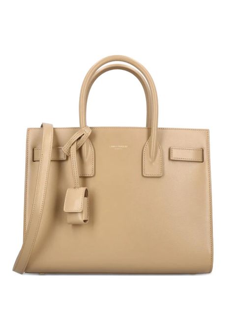 Saint Laurent top-handle leather bag - Neutrals - zdjęcie produktu nr 1