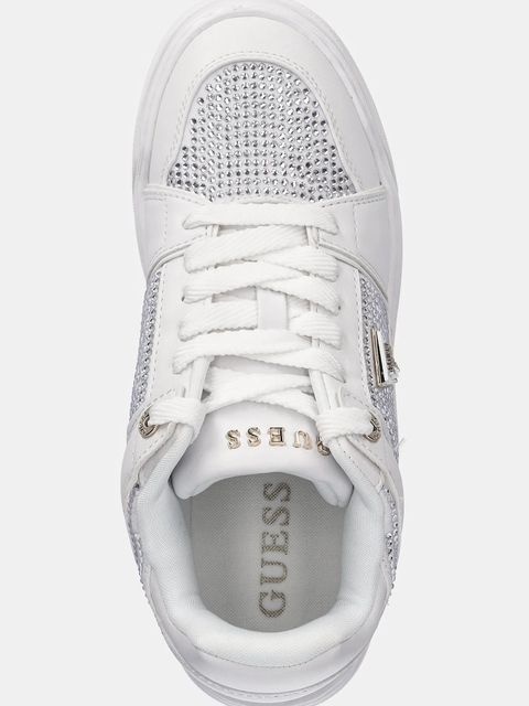 Guess sneakersy DELOVE2 damskie kolor biały FLTDL2 LEA12