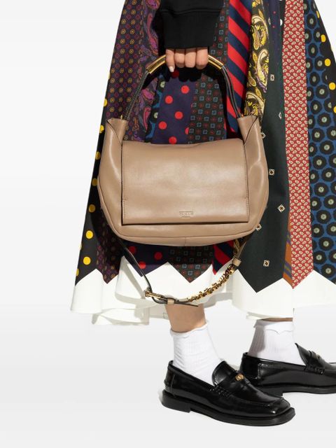 Moschino handle-detail cross body bag - Brown - zdjęcie produktu nr 2