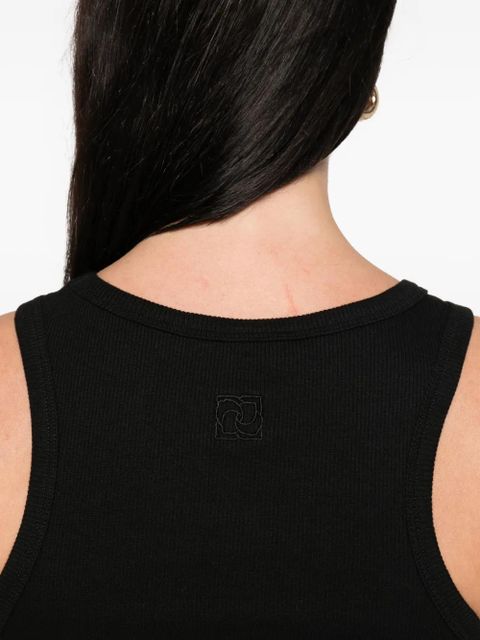 Magda Butrym knot-detail tank top - Black
