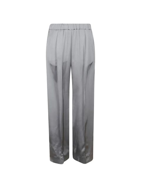 Jil Sander satin trousers - Grey - zdjęcie produktu nr 1