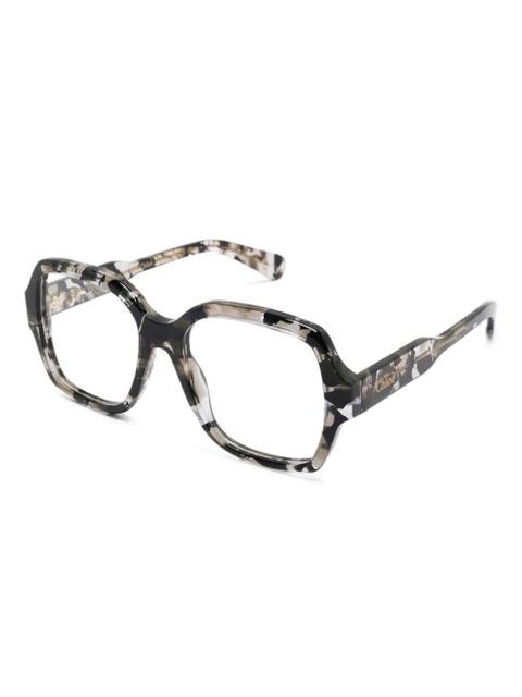 Chloé Eyewear square-frame glasses - Grey - zdjęcie produktu nr 2