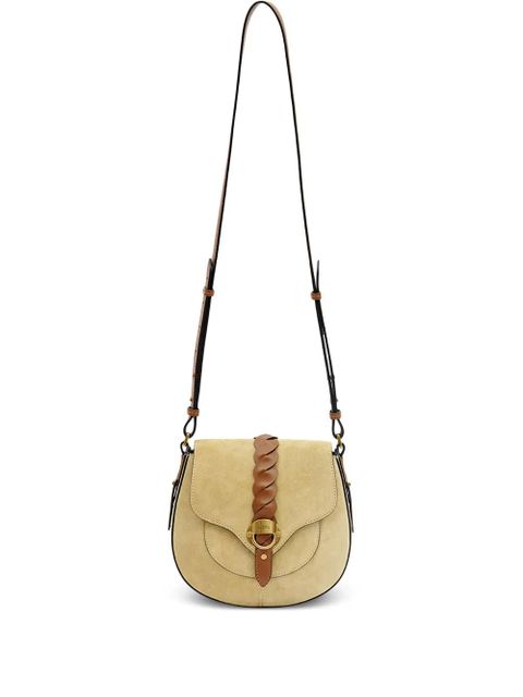 ISABEL MARANT small Altay braided-strap saddle bag - Neutrals - zdjęcie produktu nr 1