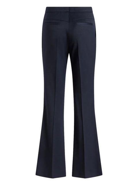 ETRO gabardine flared trousers - Blue - zdjęcie produktu nr 2