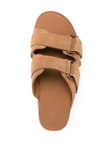 UGG Goldenstar Hi suede slides - Brown