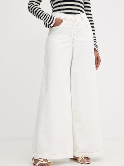 Twinset jeansy wide leg damskie - zdjęcie produktu nr 1