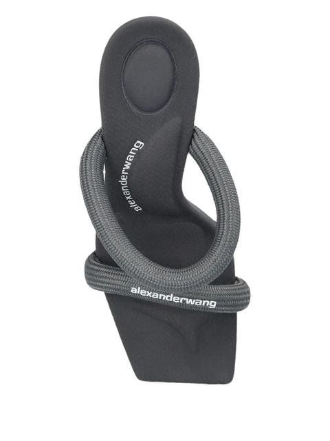 Alexander Wang Julie square-toe heeled pumps - Grey