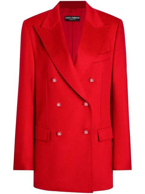 Dolce & Gabbana double-breasted blazer - Red - zdjęcie produktu nr 1