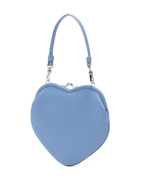 Vivienne Westwood Belle Heart Frame clutch bag - Blue