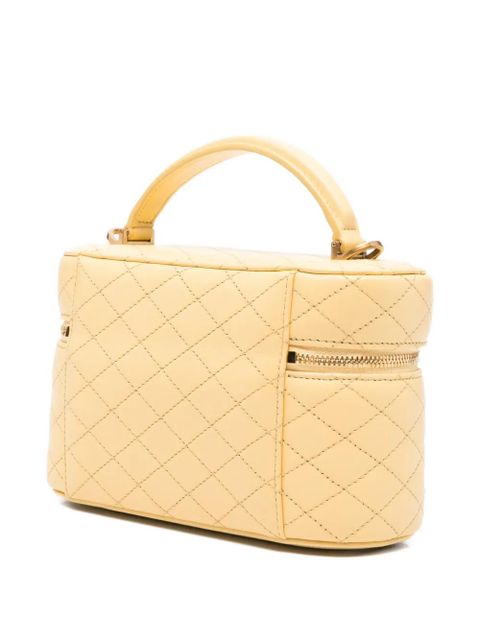 Saint Laurent Gaby quilted mini bag - Yellow
