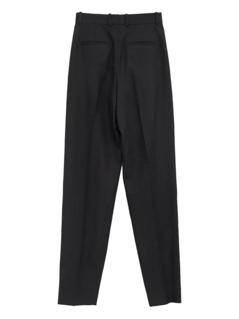 Chloé pinstripe pleated trousers - Black