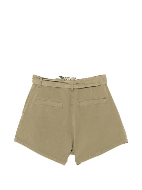 PINKO Love Birds belted shorts - Green - zdjęcie produktu nr 2