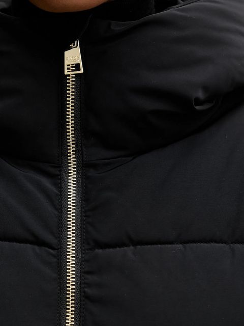 Silvian Heach kurtka ANDER kolor czarny zimowa GPA25367PI