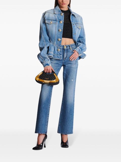 Balmain 4G halterneck knit top - Black - zdjęcie produktu nr 2