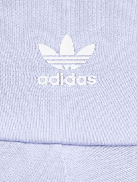 adidas Originals szorty damskie kolor fioletowy z aplikacją high waist IR5499