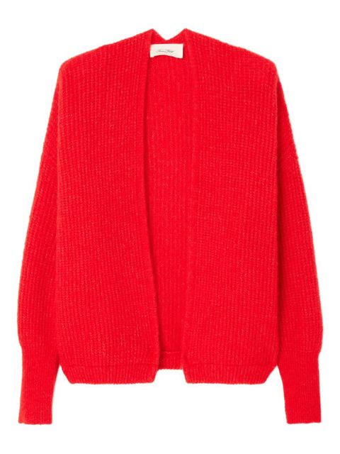 American Vintage East fluffy cardigan - Red - zdjęcie produktu nr 1
