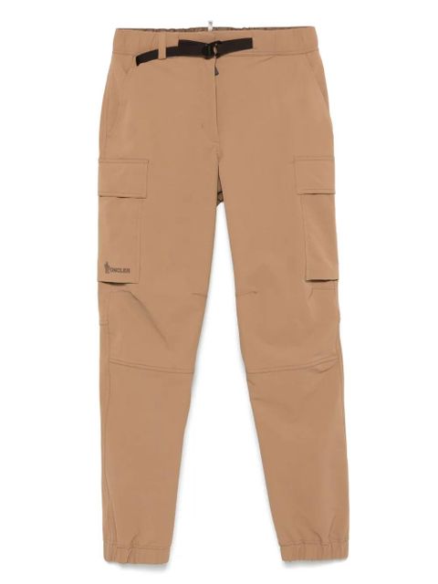 Moncler Grenoble logo-patch cargo trousers - Brown - zdjęcie produktu nr 1