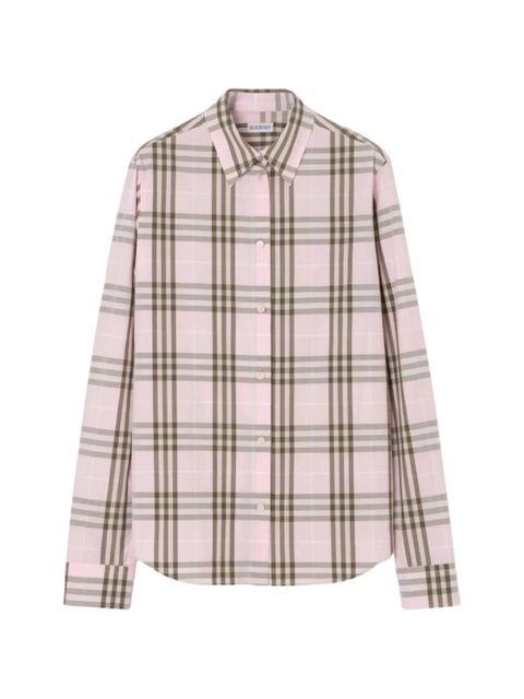 Burberry plaid shirt - Pink - zdjęcie produktu nr 1
