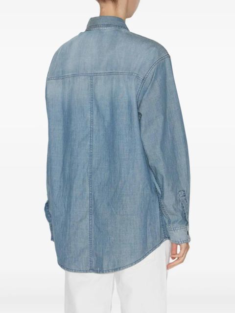 MARANT ÉTOILE Ovelia shirt - Blue - zdjęcie produktu nr 2