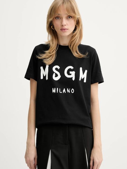 MSGM t-shirt bawełniany - zdjęcie produktu nr 1