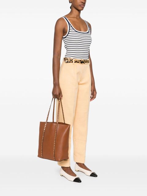 Valentino Garavani Rockstud-embellished shoulder bag - Brown - zdjęcie produktu nr 2