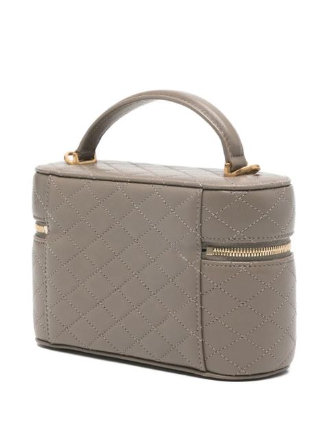 Saint Laurent quilted clutch bag - Grey - zdjęcie produktu nr 2