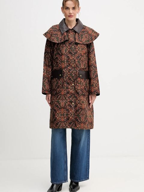 Barbour płaszcz x Farm Rio kolor multicolor LWX1503 - zdjęcie produktu nr 1