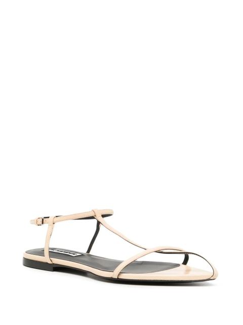 Jil Sander strappy flat sandals - Neutrals - zdjęcie produktu nr 2
