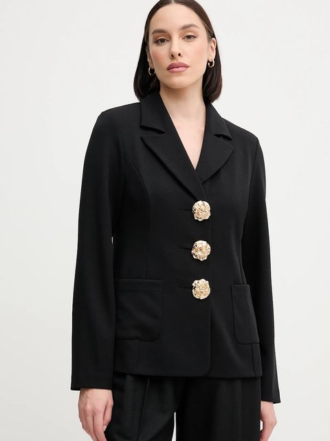 Joseph Ribkoff marynarka kolor czarny jednorzędowa gładka 243160S25 - zdjęcie produktu nr 1