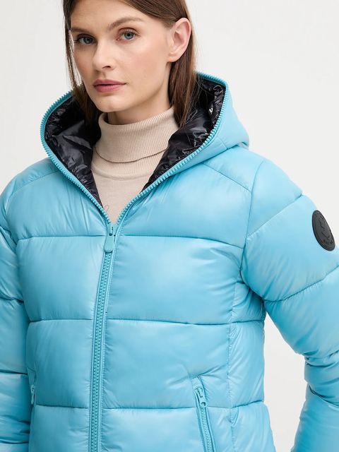 Save The Duck kurtka LOIS kolor niebieski zimowa D38090W.LOVE21