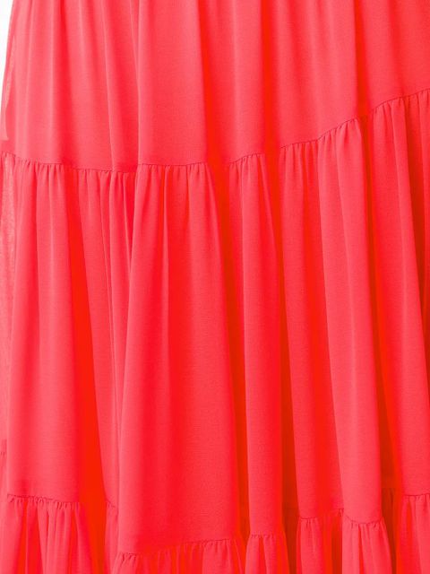 Valentino Garavani long tiered skirt - Pink - zdjęcie produktu nr 2