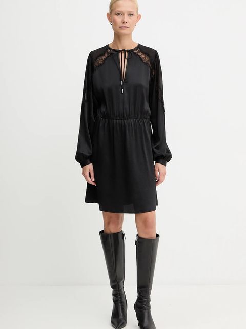 BOSS Orange sukienka kolor czarny 50548379 - zdjęcie produktu nr 1