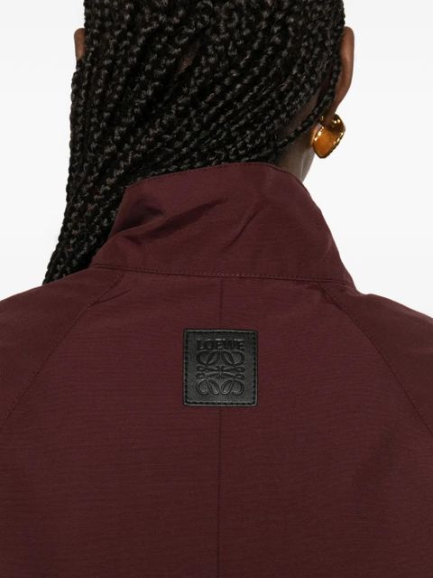 LOEWE belted jacket - Red