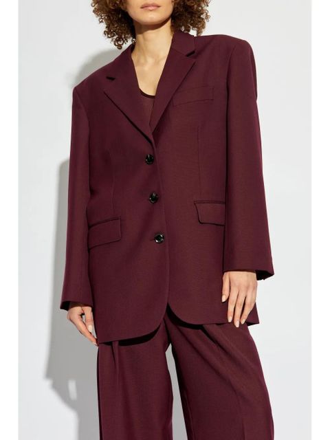 ANINE BING shoulder pad blazer - Red - zdjęcie produktu nr 2