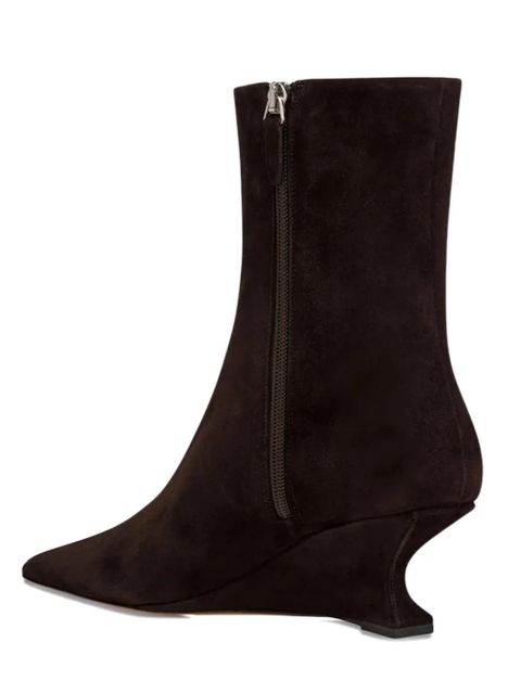 Paris Texas 50mm Nina suede ankle boots - Brown