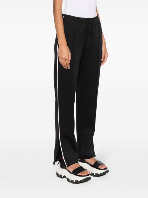 Moncler appliqué-logo track pants - Black - zdjęcie produktu nr 2